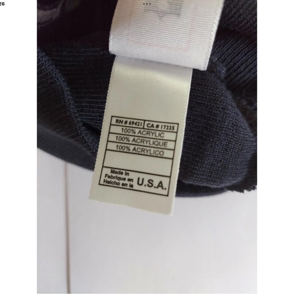 Denver Broncos Hat Blue Winter Knit Cap One Size Fits All Embroidered Logo - Picture 3 of 4